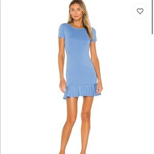 Cute flirty mini dress. Blue